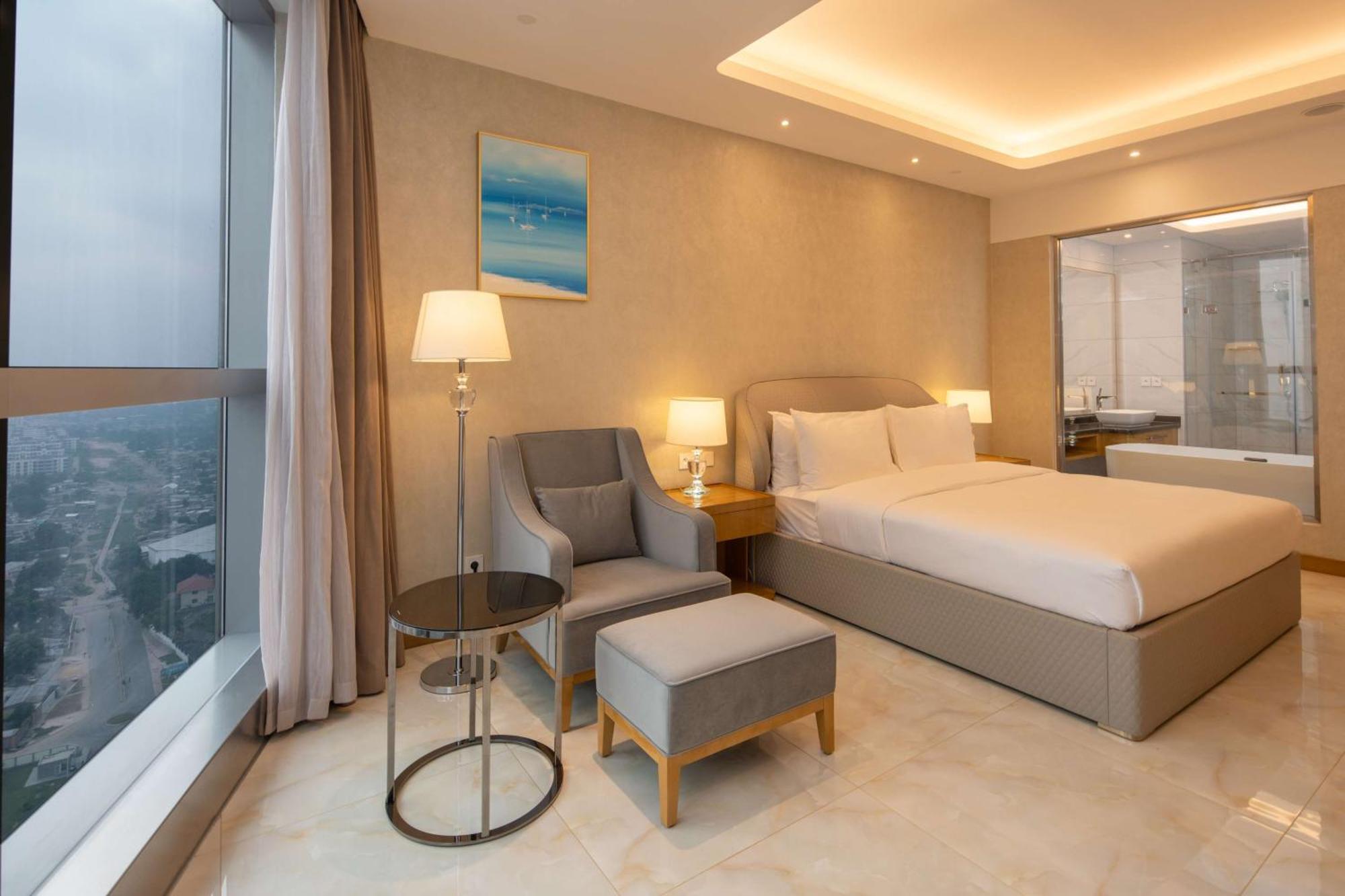 Hilton Brazzaville Les Tours Jumelles Hotel & Residences Exterior photo